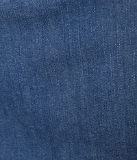 Allison Daley Stretch Denim Pull-On Straight Leg Crop Pants