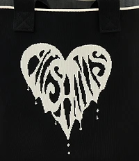 ALLSAINTS Izzy Heart Tote Bag