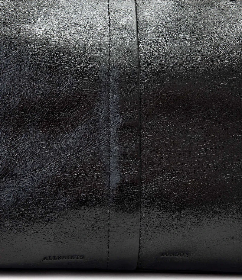 ALLSAINTS Ara Shine Leather Oversized Tote Bag