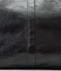 ALLSAINTS Ara Shine Leather Oversized Tote Bag