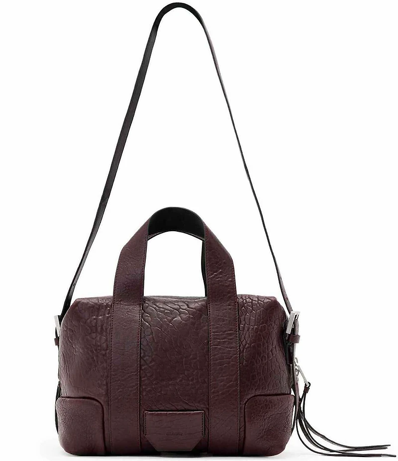 ALLSAINTS Ares Grain Compact Satchel Bag