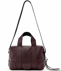 ALLSAINTS Ares Grain Compact Satchel Bag