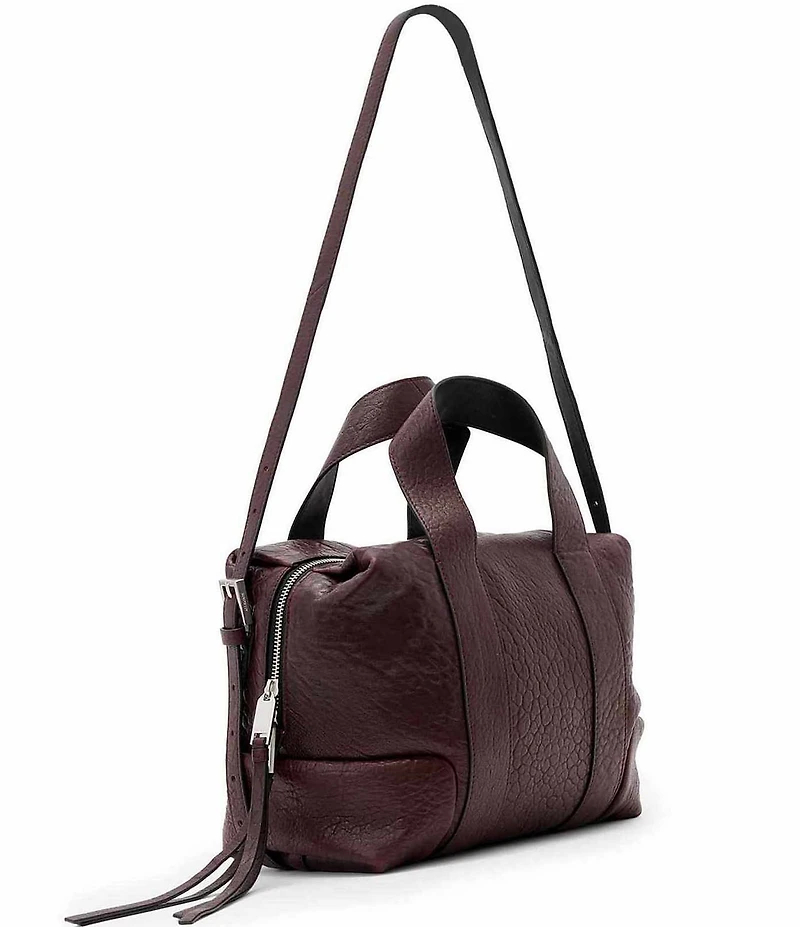 ALLSAINTS Ares Grain Compact Satchel Bag