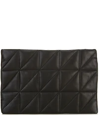 ALLSAINTS Bettina Quilted Leather Clutch Bag