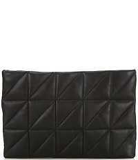 ALLSAINTS Bettina Quilted Leather Clutch Bag