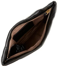 ALLSAINTS Bettina Quilted Leather Clutch Bag