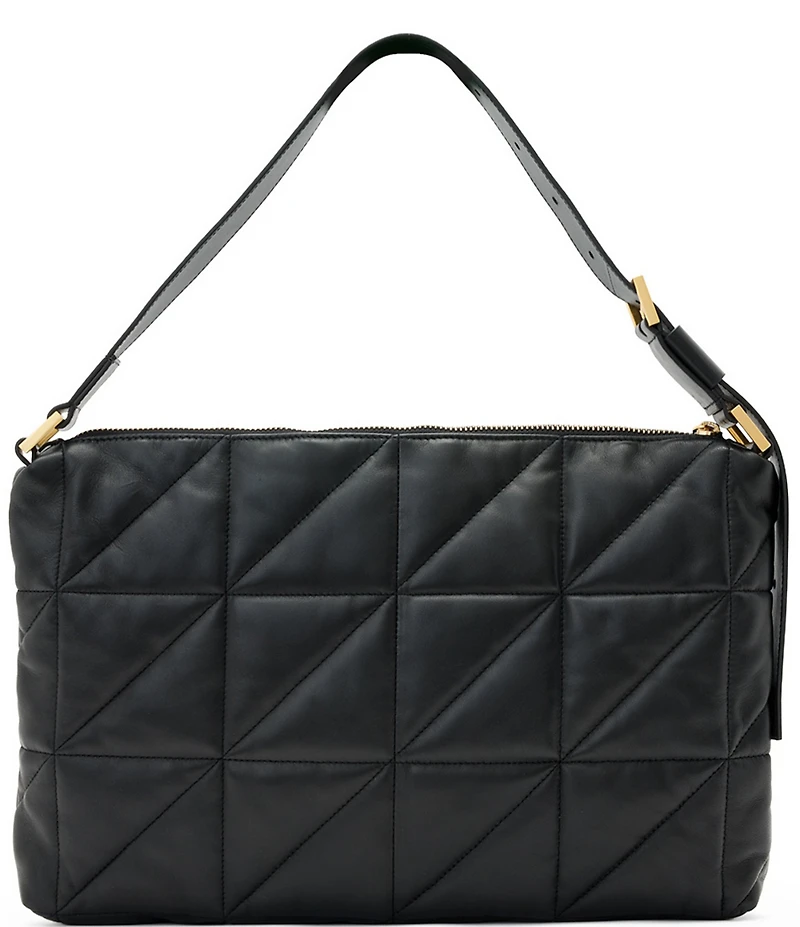 ALLSAINTS Edbury Quilted Leather Shoulder Bag