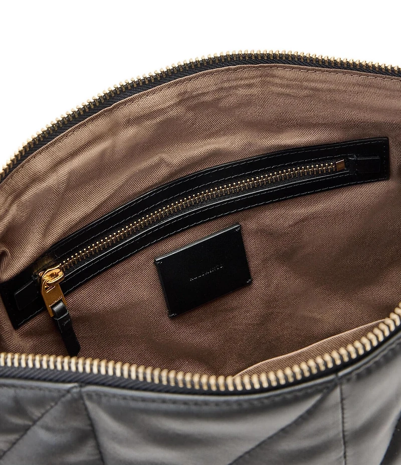 ALLSAINTS Edbury Quilted Leather Shoulder Bag