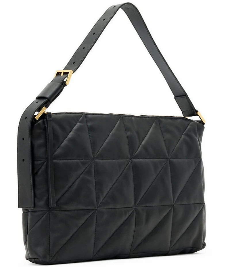 ALLSAINTS Edbury Quilted Leather Shoulder Bag