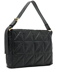 ALLSAINTS Edbury Quilted Leather Shoulder Bag