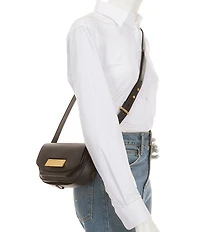 ALLSAINTS Etta Leather Flap Crossbody Bag