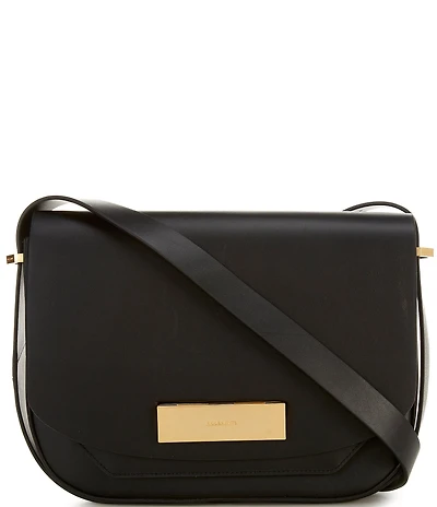 ALLSAINTS Etta Leather Flap Shoulder Bag
