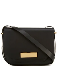 ALLSAINTS Etta Leather Flap Shoulder Bag