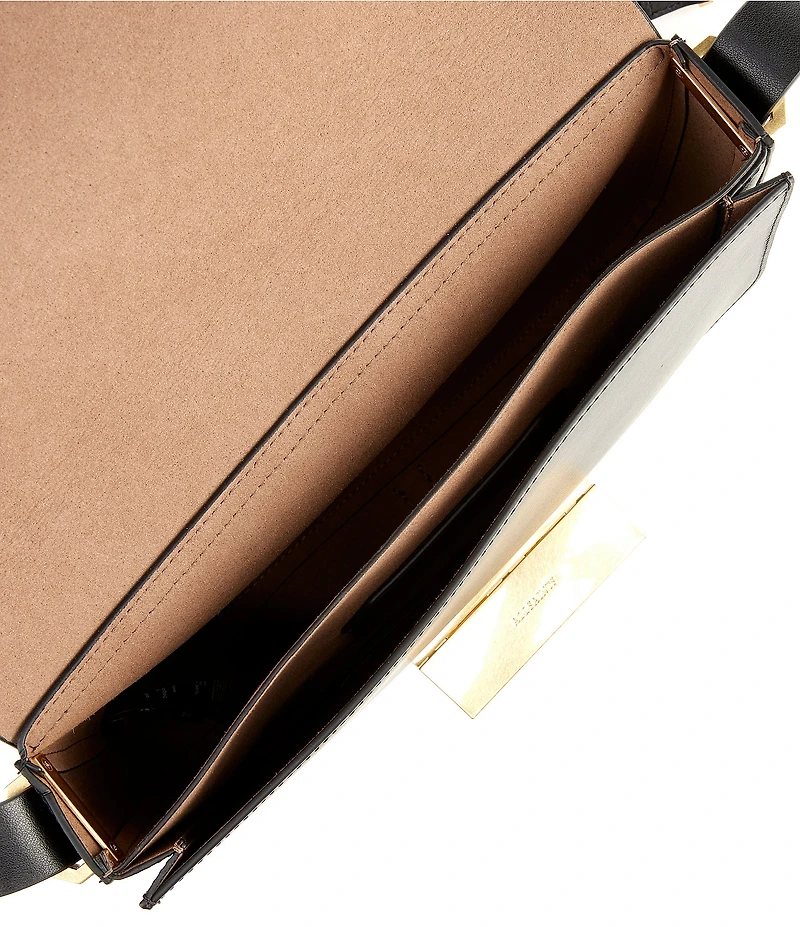 ALLSAINTS Etta Leather Flap Shoulder Bag
