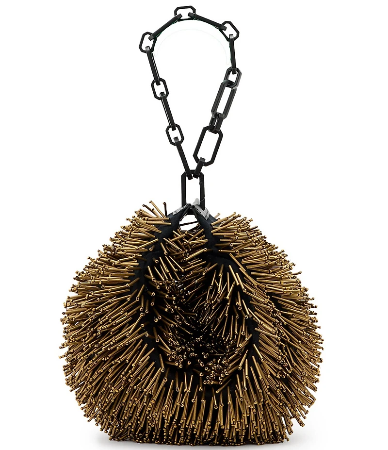 ALLSAINTS Madea Chain Beaded Clutch