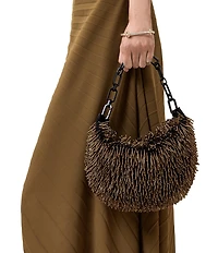 ALLSAINTS Madea Chain Beaded Clutch