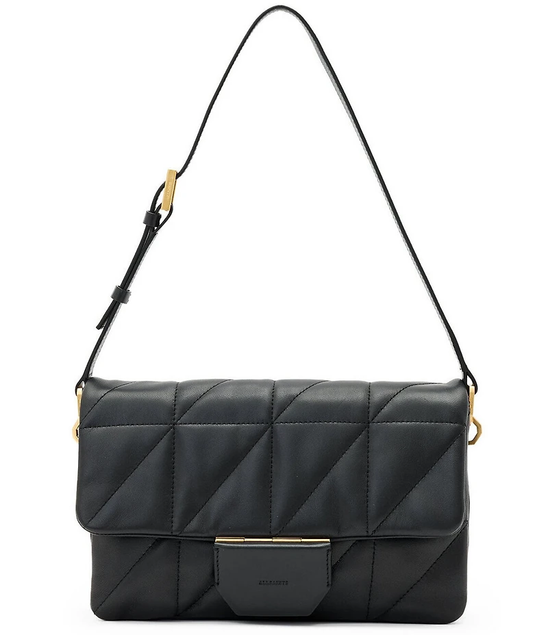 ALLSAINTS Ondine Quilted Leather Shoulder Bag