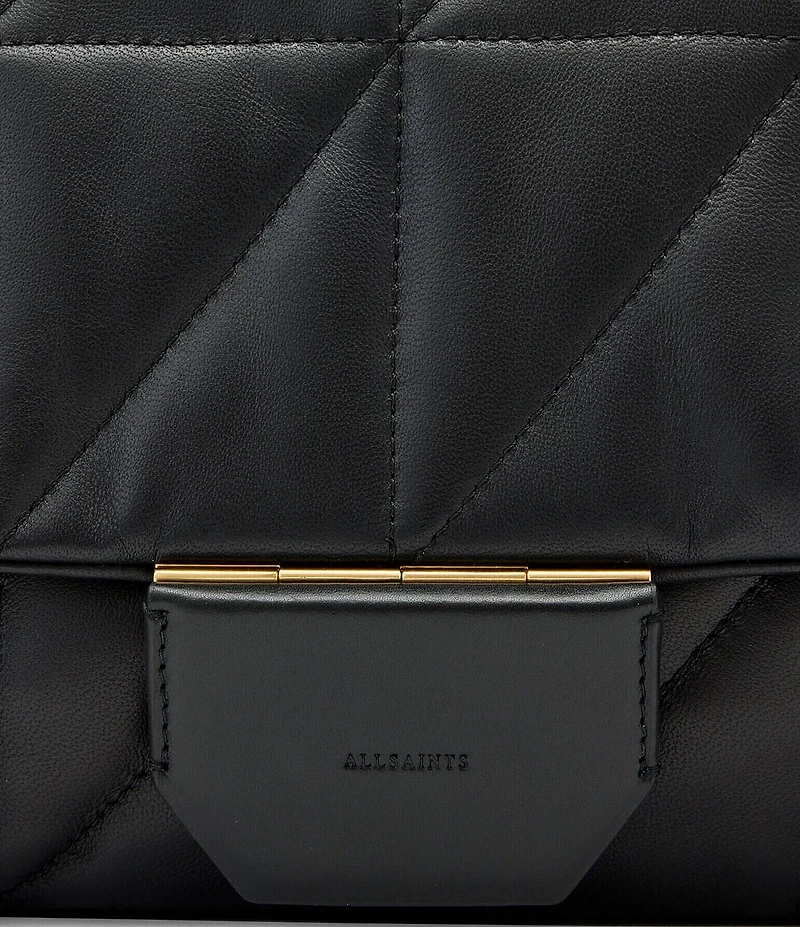 ALLSAINTS Ondine Quilted Leather Shoulder Bag