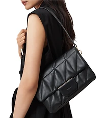ALLSAINTS Ondine Quilted Leather Shoulder Bag