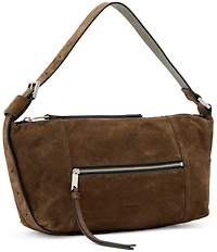 ALLSAINTS Vega Suede East-West Shoulder Bag