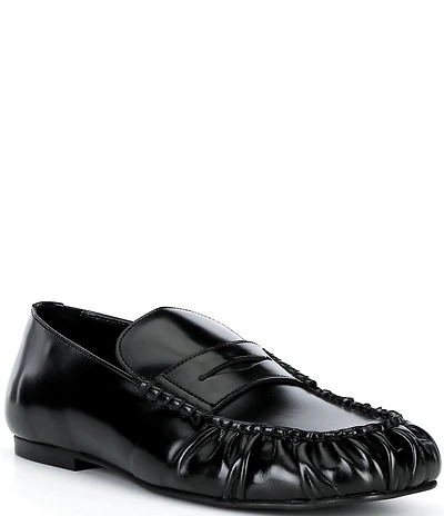 ALOHAS Aven Rift Leather Slip On Loafers