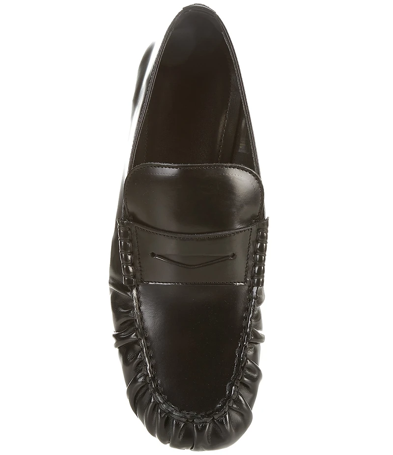 ALOHAS Aven Rift Leather Slip On Loafers