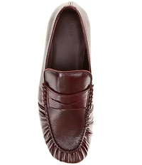 ALOHAS Aven Rift Leather Slip On Loafers