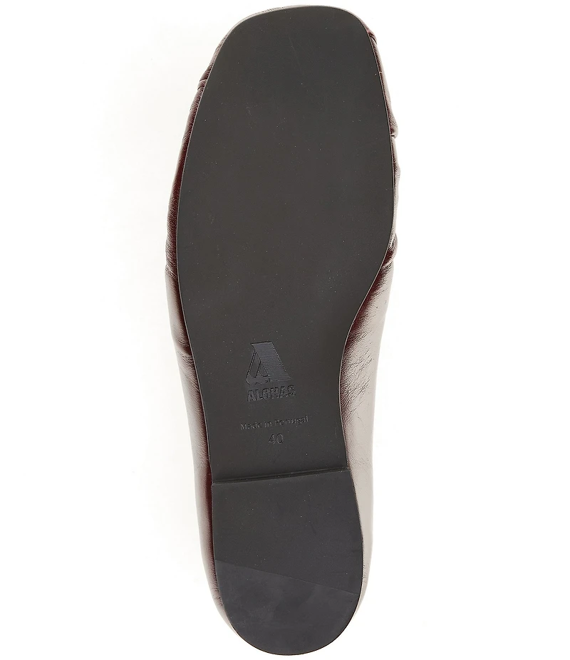ALOHAS Aven Rift Leather Slip On Loafers