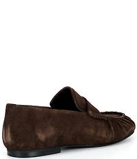 ALOHAS Aven Suede Leather Slip On Loafers