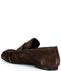 ALOHAS Aven Suede Leather Slip On Loafers