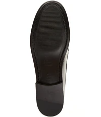 ALOHAS Rivet Leather Slip On Loafers