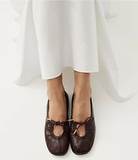 ALOHAS Rosalind Leather Ballet Flats