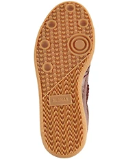 ALOHAS Tb.490 Club Patent Leather Lace Up Foldover Sneakers