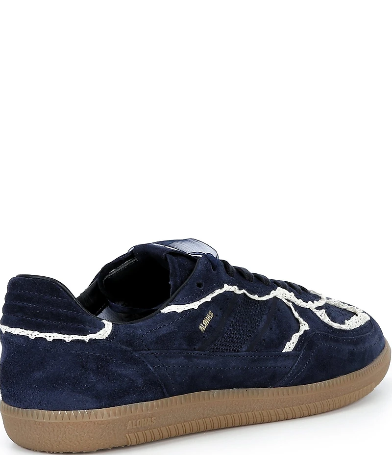 ALOHAS Tb.490 Crochet Chocolate Leather Sneakers