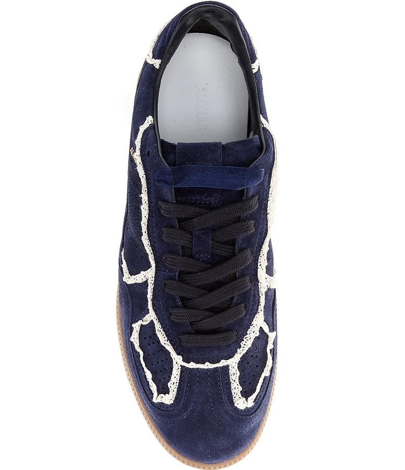 ALOHAS Tb.490 Crochet Chocolate Leather Sneakers