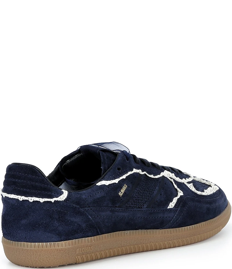 ALOHAS Tb.490 Crochet Chocolate Leather Sneakers