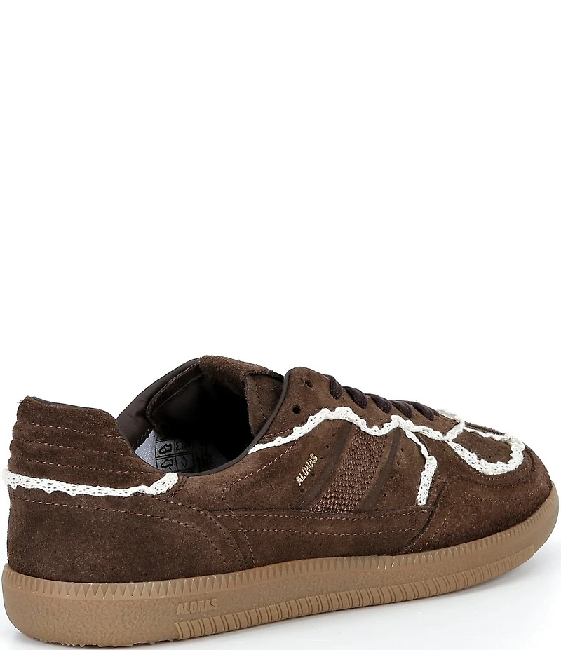 ALOHAS Tb.490 Crochet Chocolate Leather Sneakers