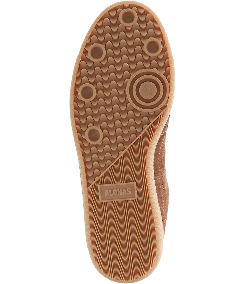 ALOHAS Tb.490 Crochet Chocolate Leather Sneakers