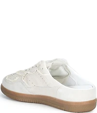 ALOHAS Tb.490 Crochet Suede Lace Up Sneaker Mules