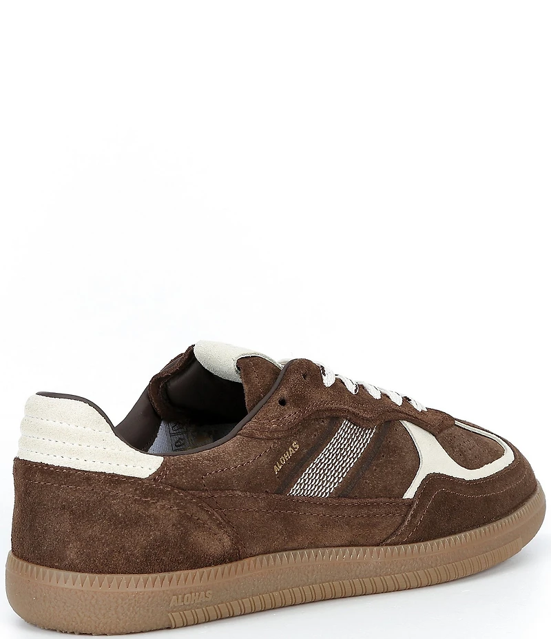 ALOHAS Tb.490 Rife Cocoa & Off White Leather Sneakers
