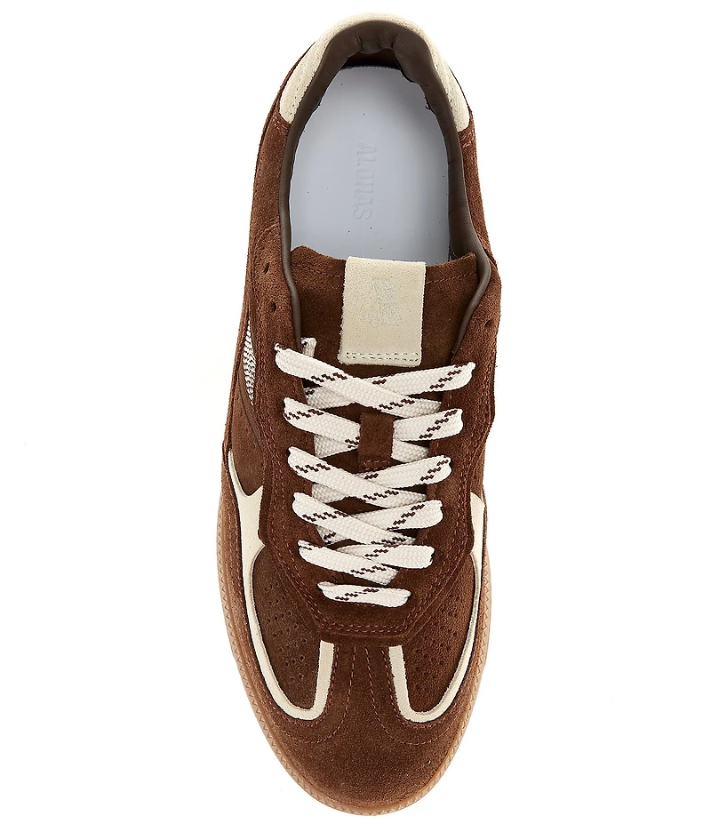 ALOHAS Tb.490 Rife Cocoa & Off White Leather Sneakers