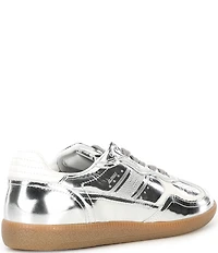 ALOHAS Tb.490 Rife Metallic Leather Lace Up Sneakers