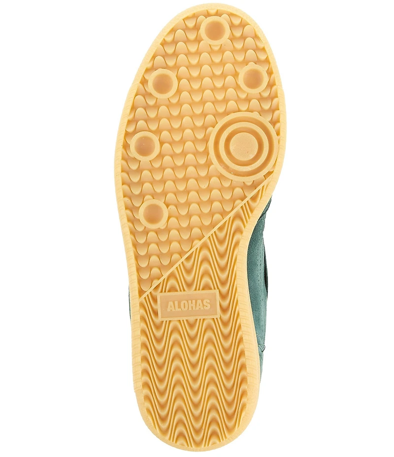 ALOHAS Tb.490 Rife Suede and Leather Lace Up Sneakers