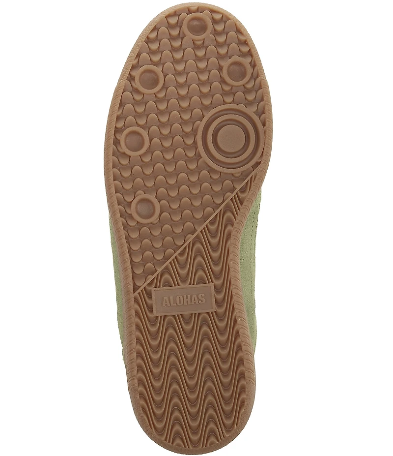 ALOHAS Tb.490 Club Suede Lace Up Foldover Sneakers