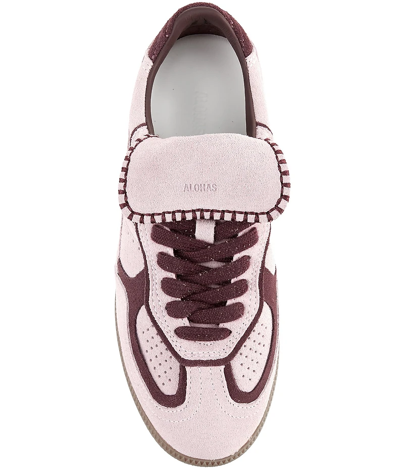 ALOHAS Tb.490 Club Suede Lace Up Foldover Sneakers