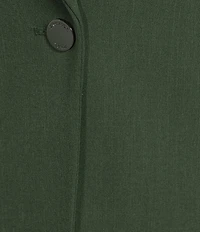 Alyssa Crepe Long Sleeve Collar Blazer