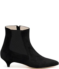 Amalfi Anubi Nubuck Suede Kitten Heel Chelsea Dress Booties