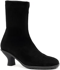 Amalfi Barry Stretch Suede Booties