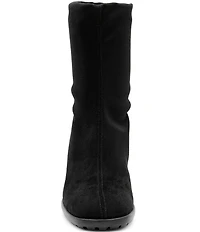 Amalfi Barry Stretch Suede Booties