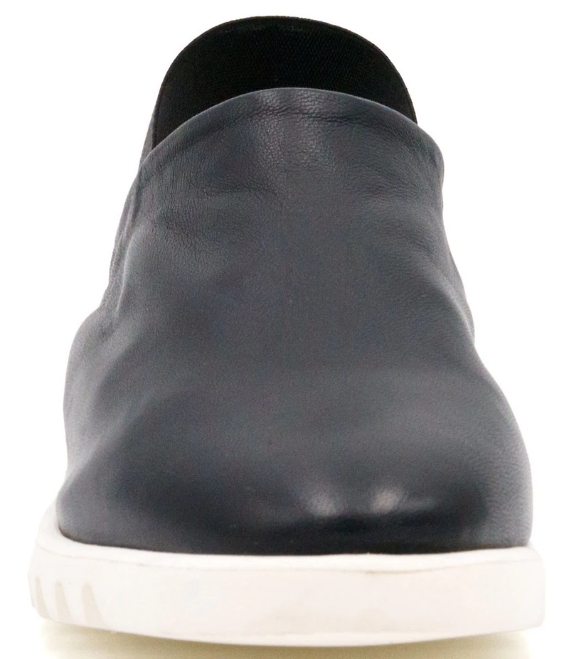 Amalfi Elettrona Leather Comfort Slingback Clogs